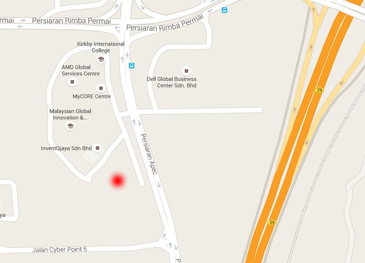 dashbox_hotel_cyberjaya_location